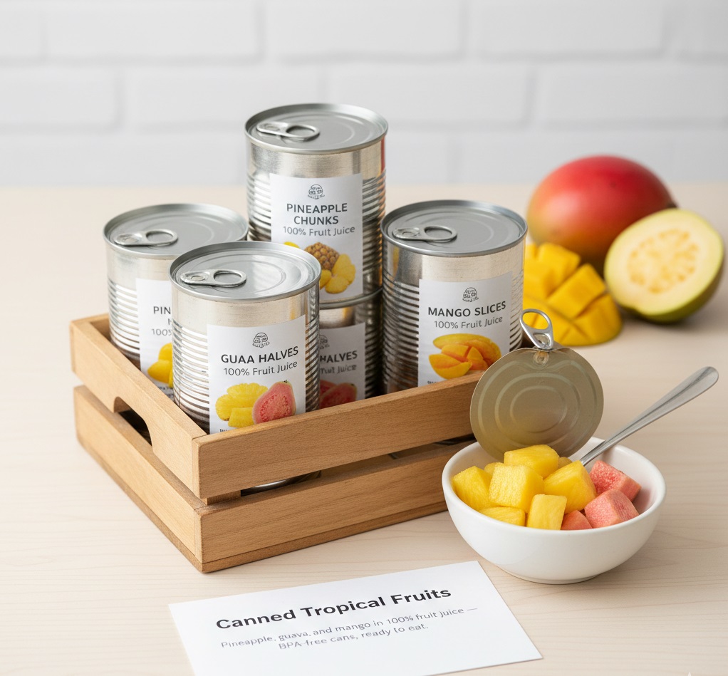 Canned Tropical Fruits